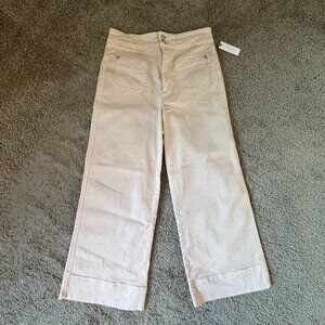 Anthropologie Maeve Cropped Jean, Pink